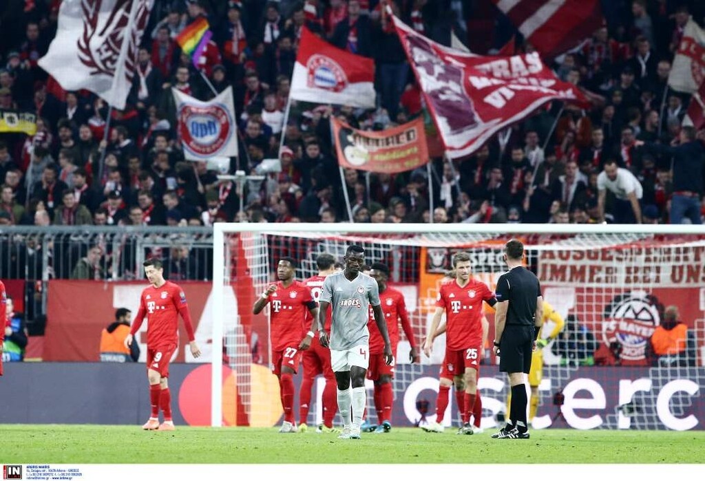 To απίστευτο στατιστικό από το Ολυμπιακός-Μπάγερν Mονάχου (photos)