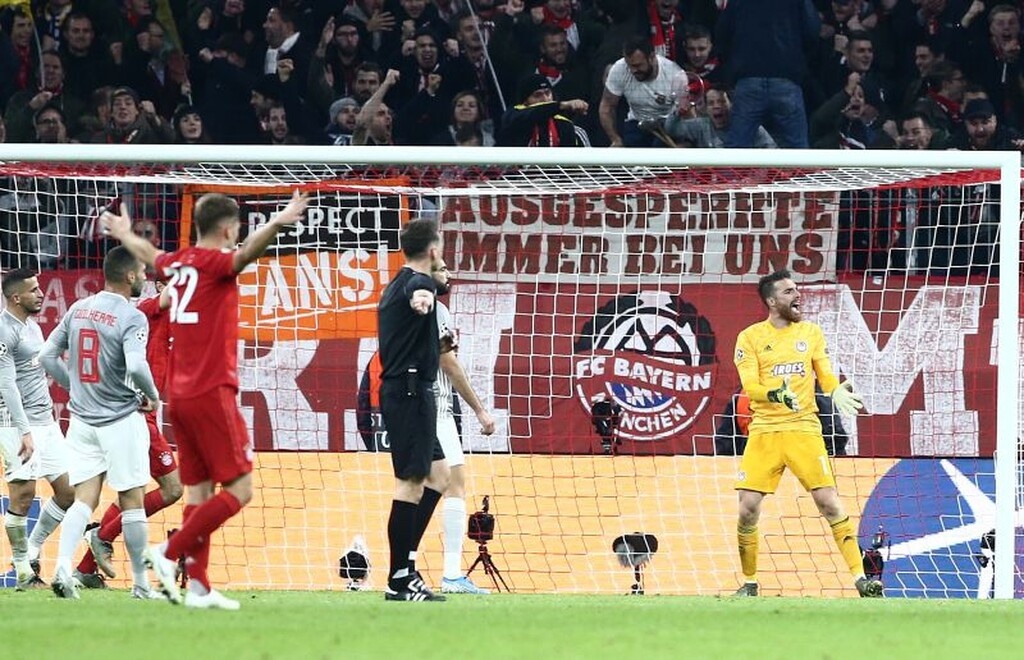 Μπάγερν Μονάχου – Ολυμπιακός 2-0: Η ποιότητα «λύγισε» τον Σα (video+photos)