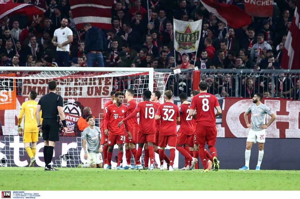 To απίστευτο στατιστικό από το Ολυμπιακός-Μπάγερν Mονάχου (photos)