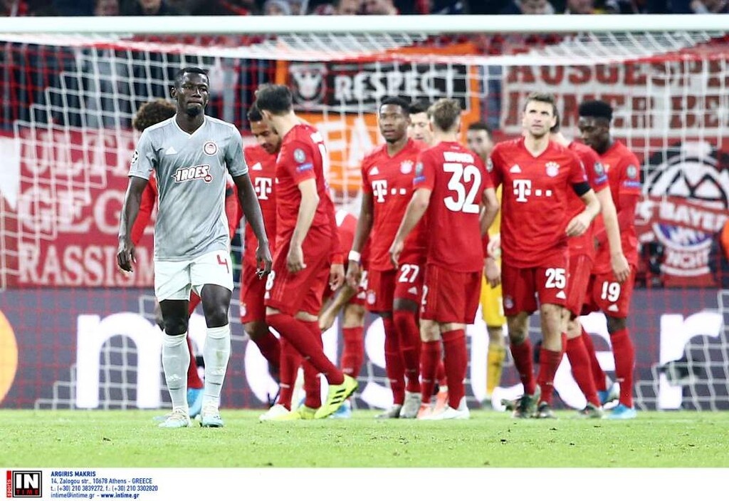 To απίστευτο στατιστικό από το Ολυμπιακός-Μπάγερν Mονάχου (photos)