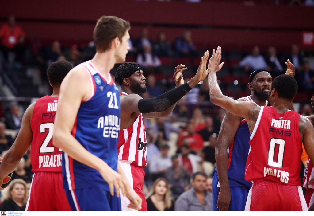 Ολυμπιακός-Αναντολού Εφές 67-86: Ο κατήφορος συνεχίζεται (photos)