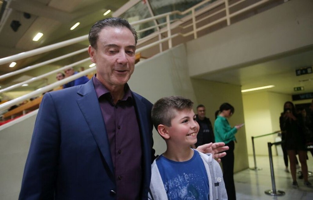Ο Ρικ Πιτίνο στο ΟΑΚΑ για το Παναθηναικός ΟΠΑΠ – Βαλένθια (videos+photos)