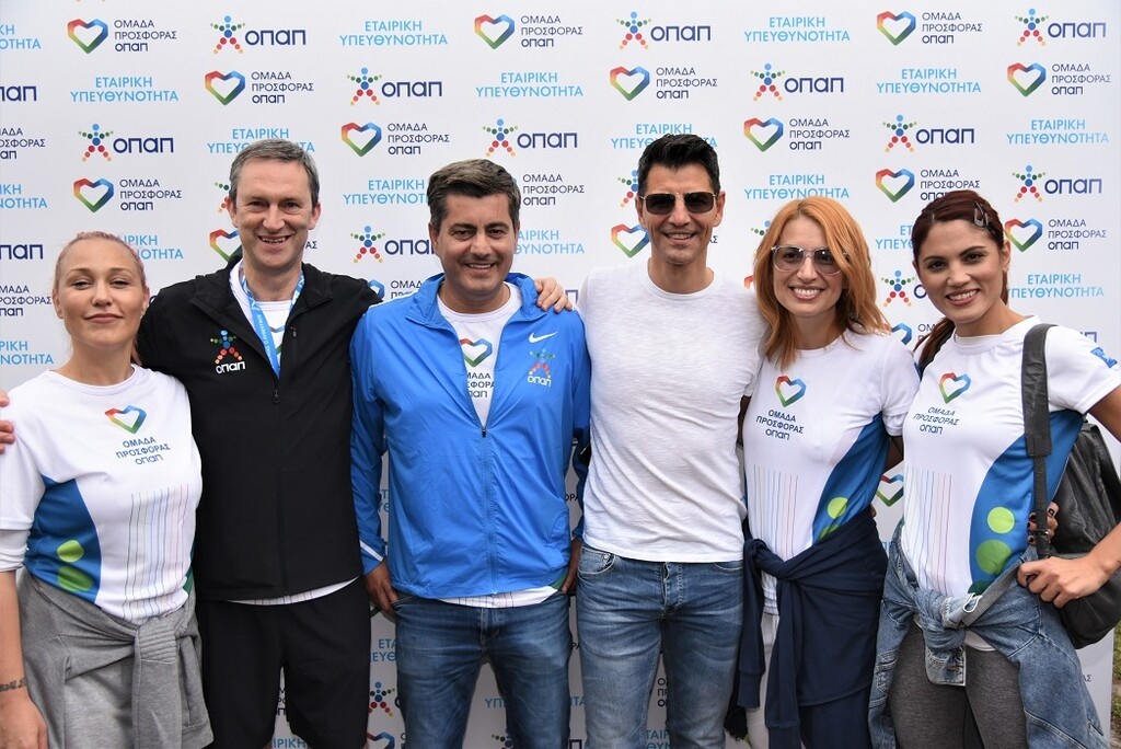 Πηνελόπη Αναστασοπούλου, Ντάμιαν Κόουπ Διευθύνων Σύμβουλος ΟΠΑΠ, Οδυσσέας Χριστοφόρου, Αναπληρωτής Διευθύνων Σύμβουλος ΟΠΑΠ, Σάκης Ρουβάς, Μαρία Ηλιάκη, Μαίρη Συνατσάκη