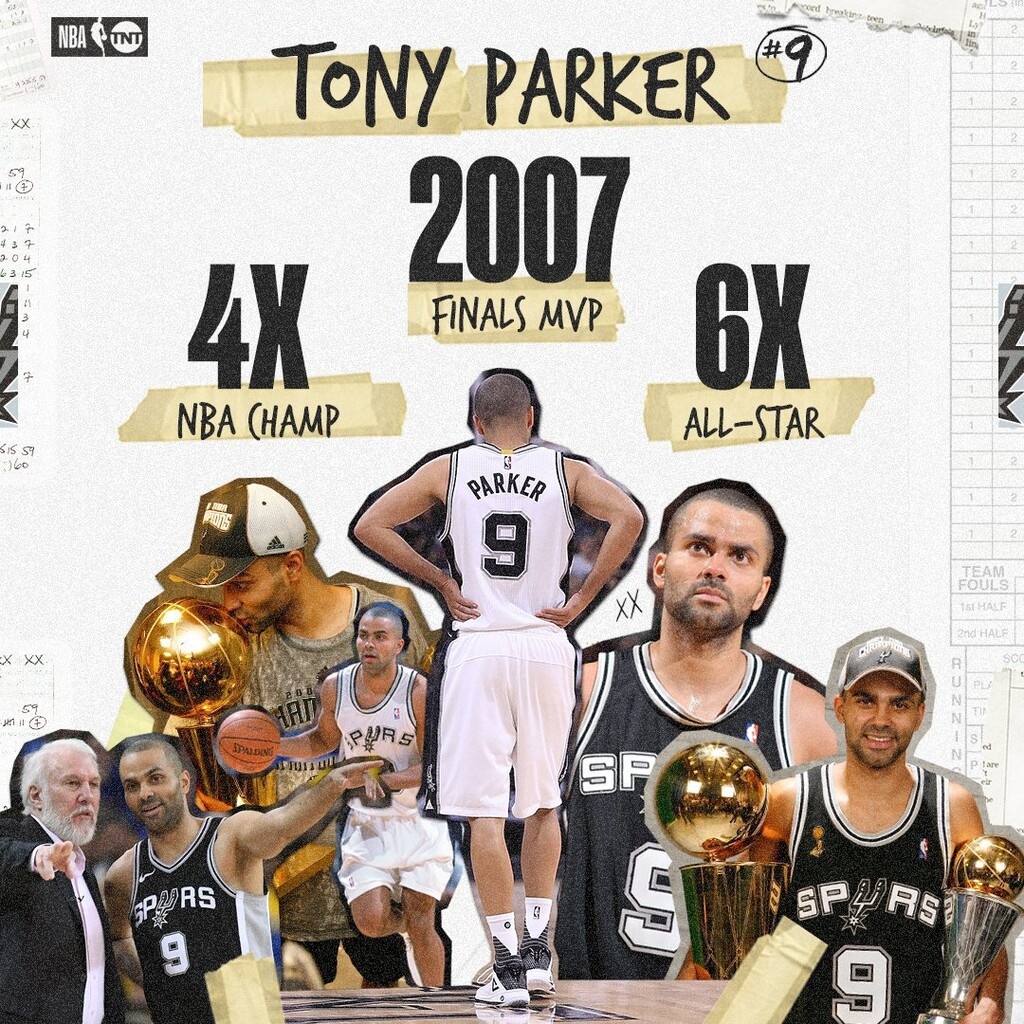 NBA: Για πάντα «σπιρούνι» ο Τόνι Πάρκερ (photos+videos)