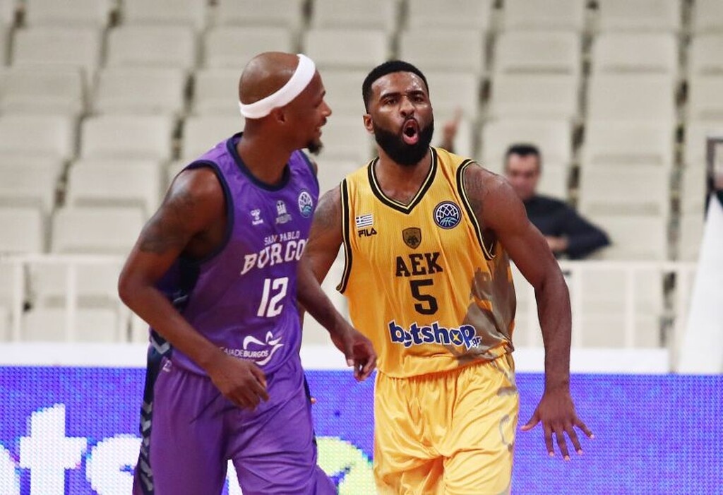 ΑΕΚ – Μπούργος 74-66: «Καθάρισε» με… 30άρη Λάνγκφορντ (video+photos)