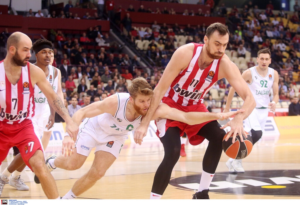 Ολυμπιακός-Ζαλγκίρις Κάουνας 83-74: Αντέδρασε και πήρε... ανάσα