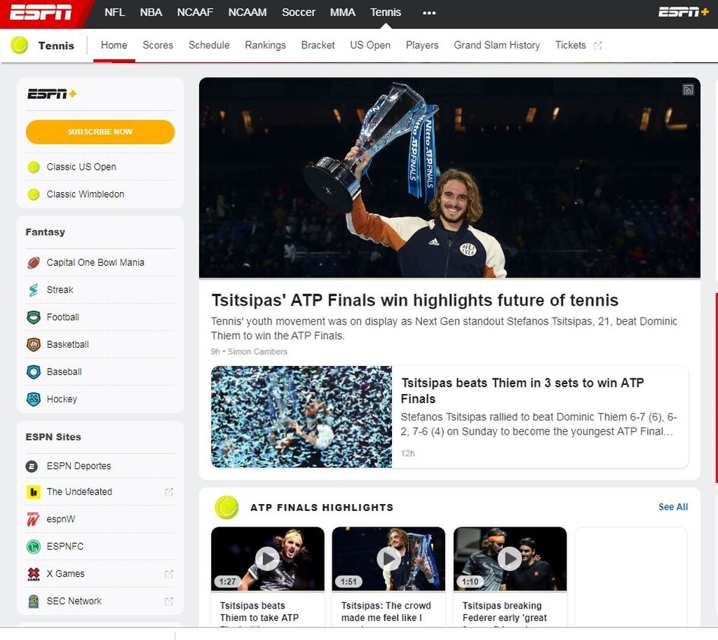 Παγκόσμια αποθέωση για Τσιτσιπά: «Το παιχνίδι είναι σε καλά χέρια»