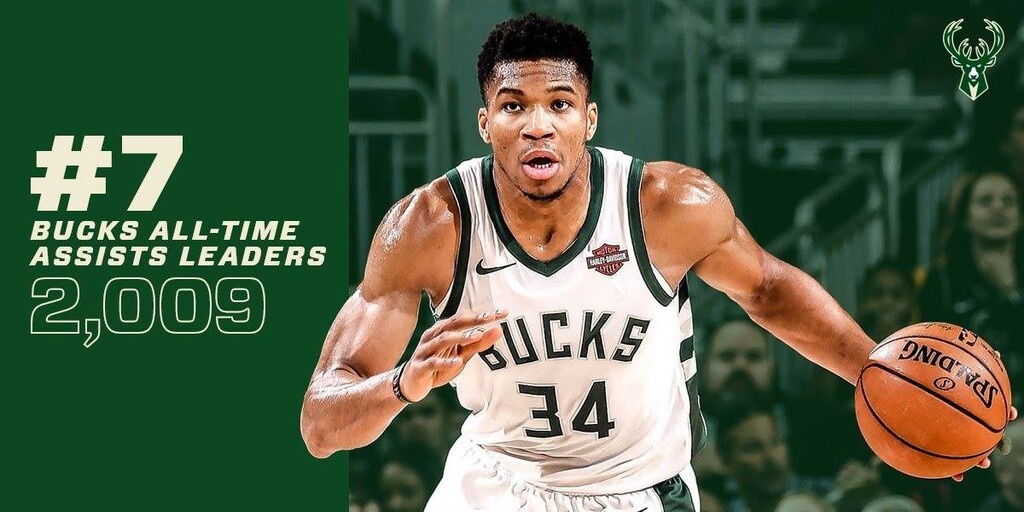 ΝΒΑ: Το νέο triple - double του Γιάννη! (photos+video)