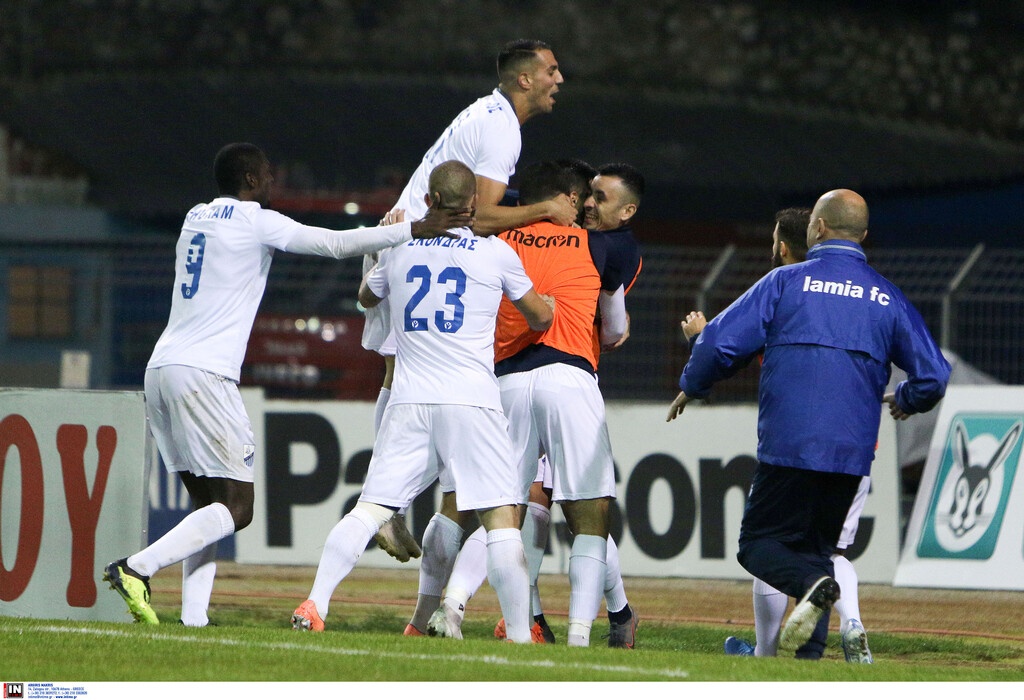 Λαμία-Ξάνθη 1-0: Τρίτωσε το καλό