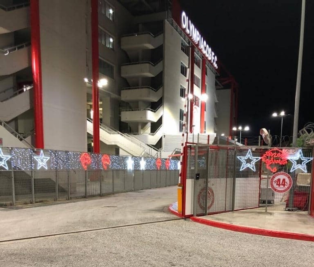 Ολυμπιακός: Το γήπεδο Καραϊσκάκη φόρεσε τα γιορτινά του (photos)