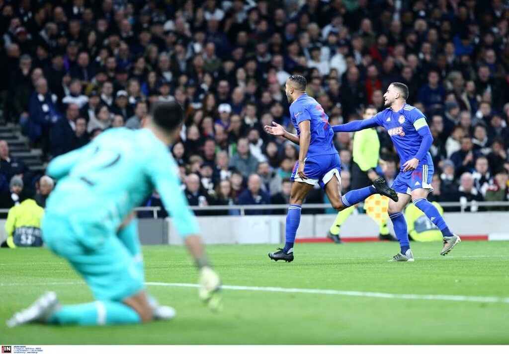 Τότεναμ-Ολυμπιακός: Το «κάρφωσε» και... πυροβόλισε ο Ελ Αραμπί στο Λονδίνο! (photos&video)