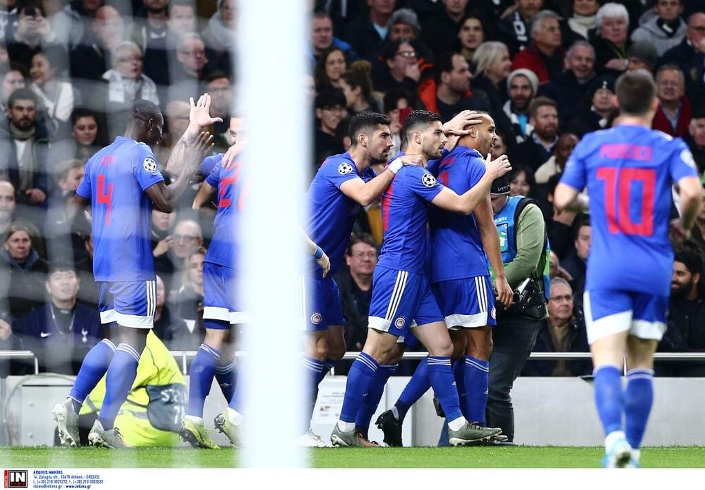 Τότεναμ-Ολυμπιακός: Το «κάρφωσε» και... πυροβόλισε ο Ελ Αραμπί στο Λονδίνο! (photos&video)