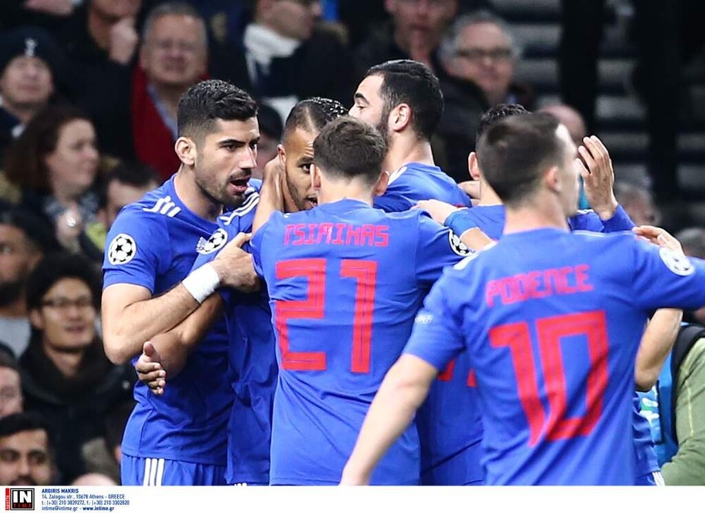 Τότεναμ-Ολυμπιακός: Το «κάρφωσε» και... πυροβόλισε ο Ελ Αραμπί στο Λονδίνο! (photos&video)