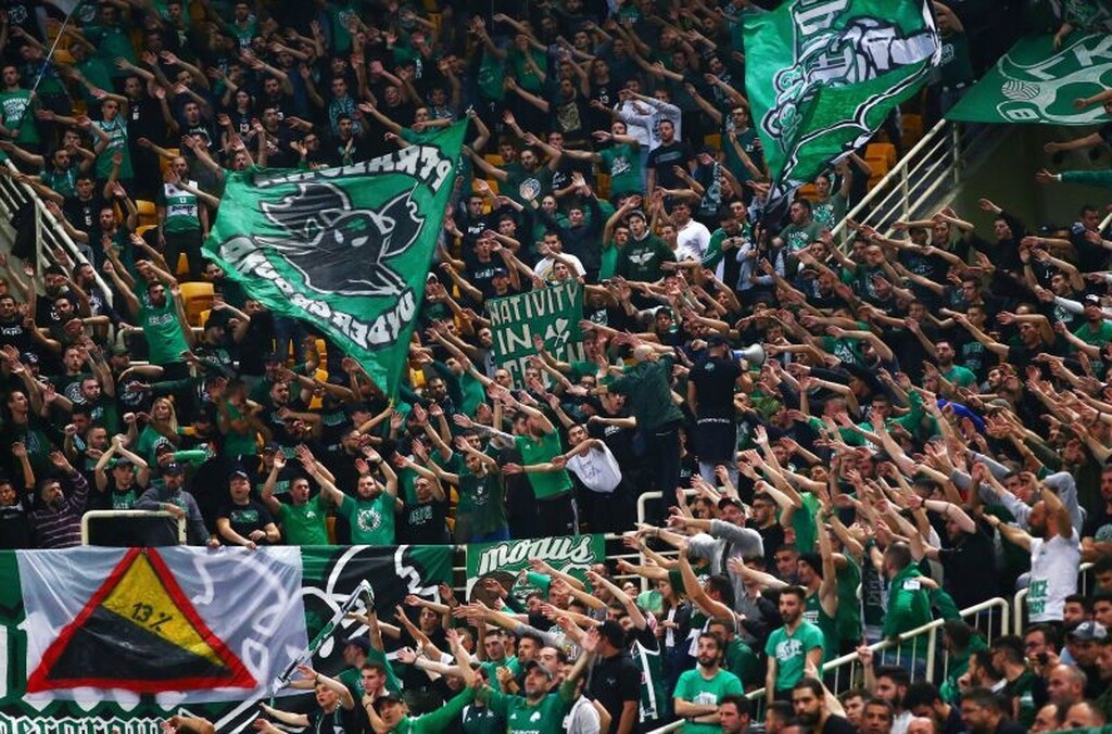 Στήριξη στον λαό της Αλβανίας από τον κόσμο του Παναθηναϊκού (photo)