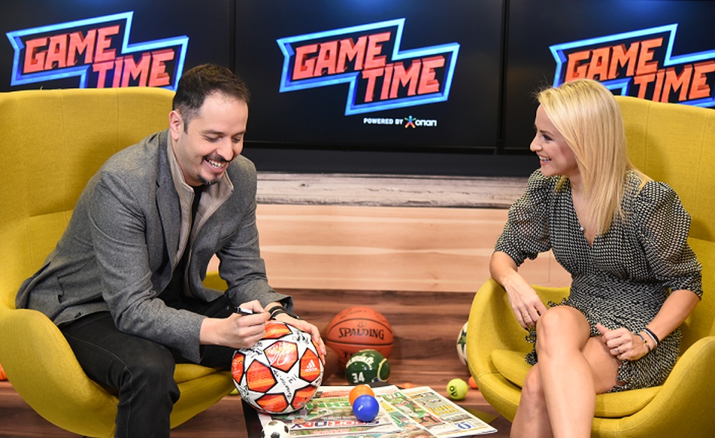 Ξεκαρδιστικός Αλέξανδρος Τσουβέλας στο Game Time του ΟΠΑΠ