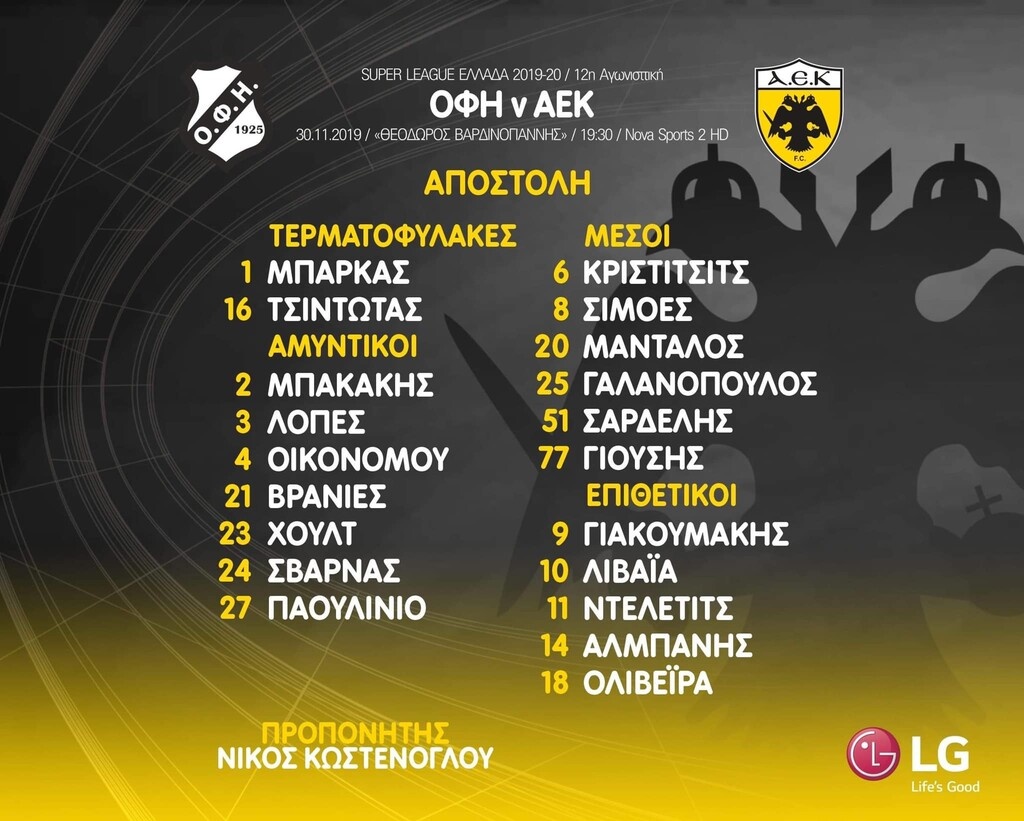 ΑΕΚ: Με στόχο την ανάκαμψη στο Ηράκλειο