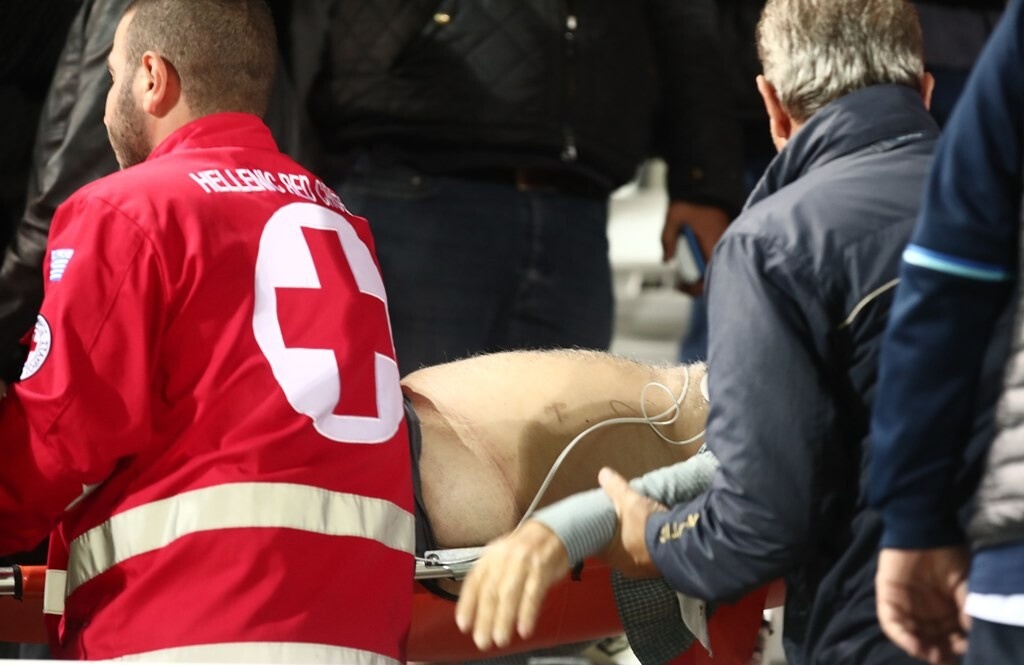 ΟΦΗ-ΑΕΚ: Γι’ αυτό καθυστέρησε η σέντρα (photos)