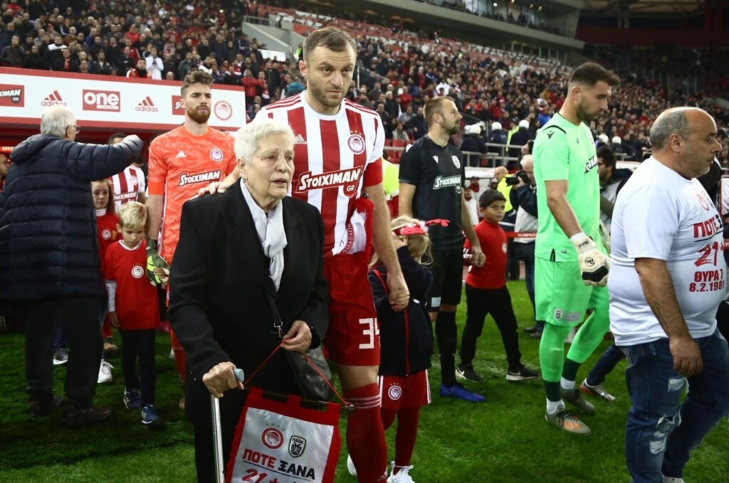Ολυμπιακός-ΠΑΟΚ: «Ποτέ Ξανά», 21+6 (photos+video)