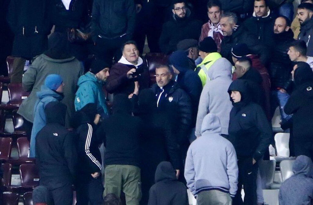 ΑΕΛ – Καλαμάτα: Σκηνές… ροκ στην κερκίδα και ένταση Κούγια με οπαδούς (photos)