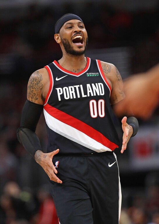 NBA: «Μόνιμος» στους Μπλέιζερς ο Καρμέλο! (photos+video)