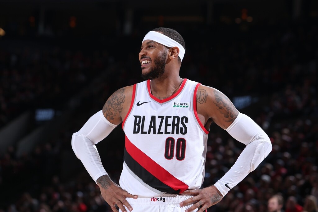 NBA: «Μόνιμος» στους Μπλέιζερς ο Καρμέλο! (photos+video)