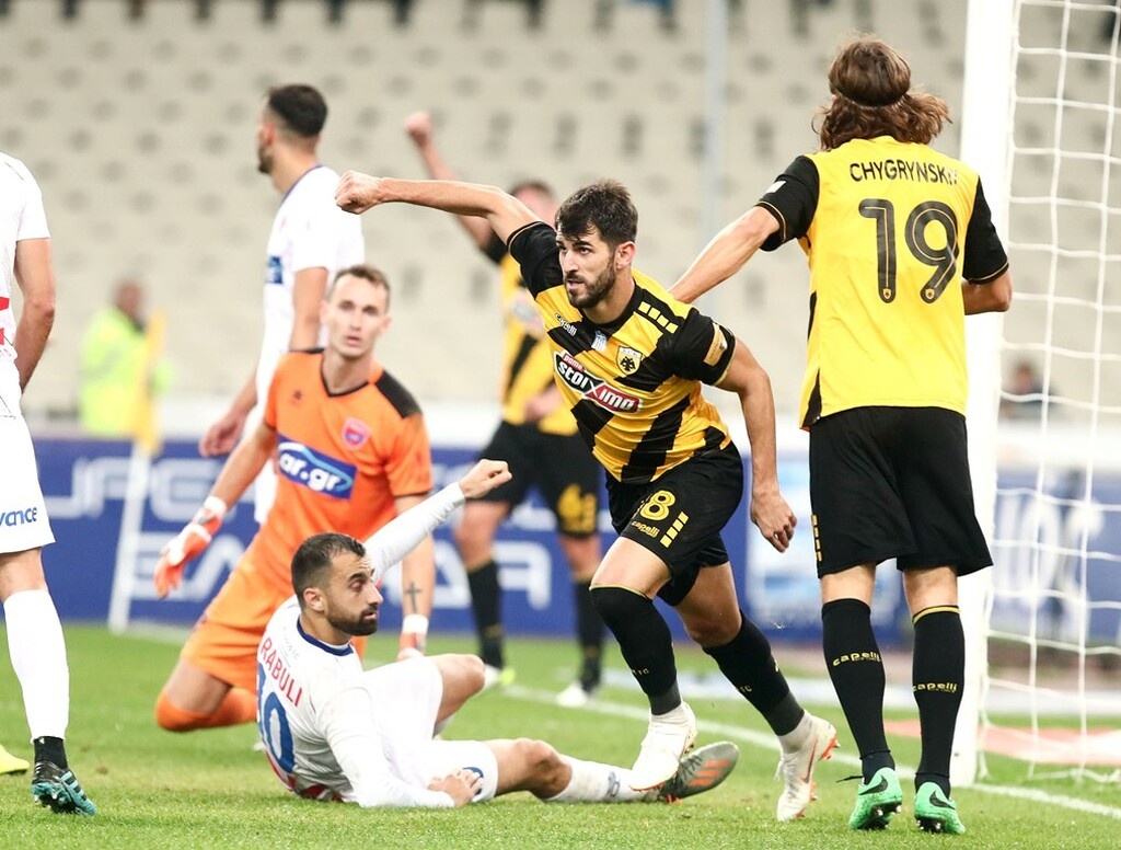 ΑΕΚ-Πανιώνιος: Το «κιτρινόμαυρο» ξέσπασμα υπό το βλέμμα Καρέρα (photos+video)