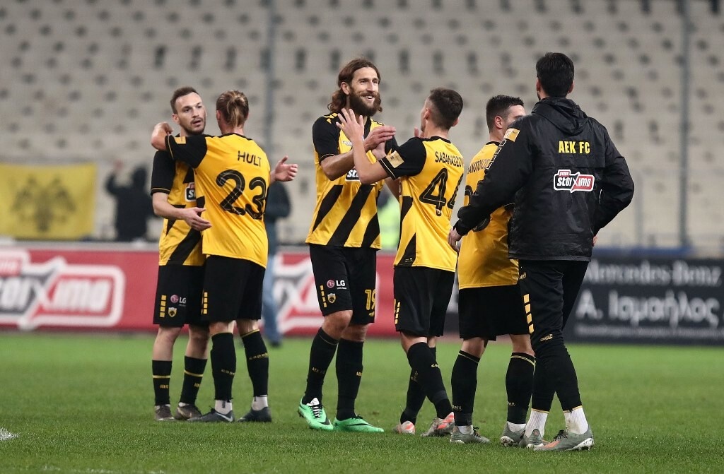 ΑΕΚ-Πανιώνιος: Το «κιτρινόμαυρο» ξέσπασμα υπό το βλέμμα Καρέρα (photos+video)