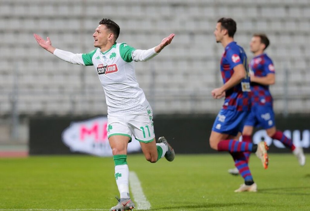 Βόλος – Παναθηναϊκός: Το πέναλτι «αλά Πανένκα» του Χατζηγιοβάνη (video+photos)