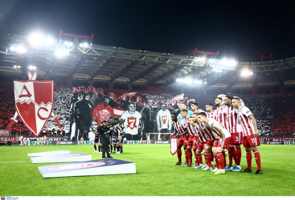 Ολυμπιακός-Ερυθρός Αστέρας: Το τρομερό κορεό στο «καυτό» Καραϊσκάκη (photos&video)