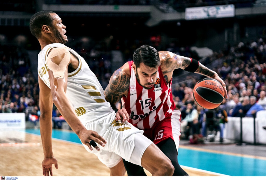 Ρεάλ-Ολυμπιακός 93-77: «Σφαλιάρα» στη Μαδρίτη (photos)