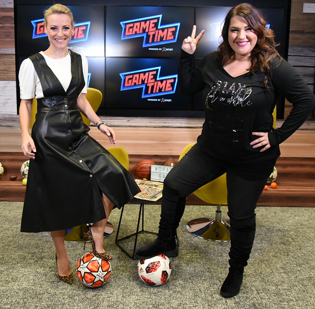 Η Κατερίνα Ζαρίφη παίζει μεγάλη μπάλα στο Game Time του ΟΠΑΠ