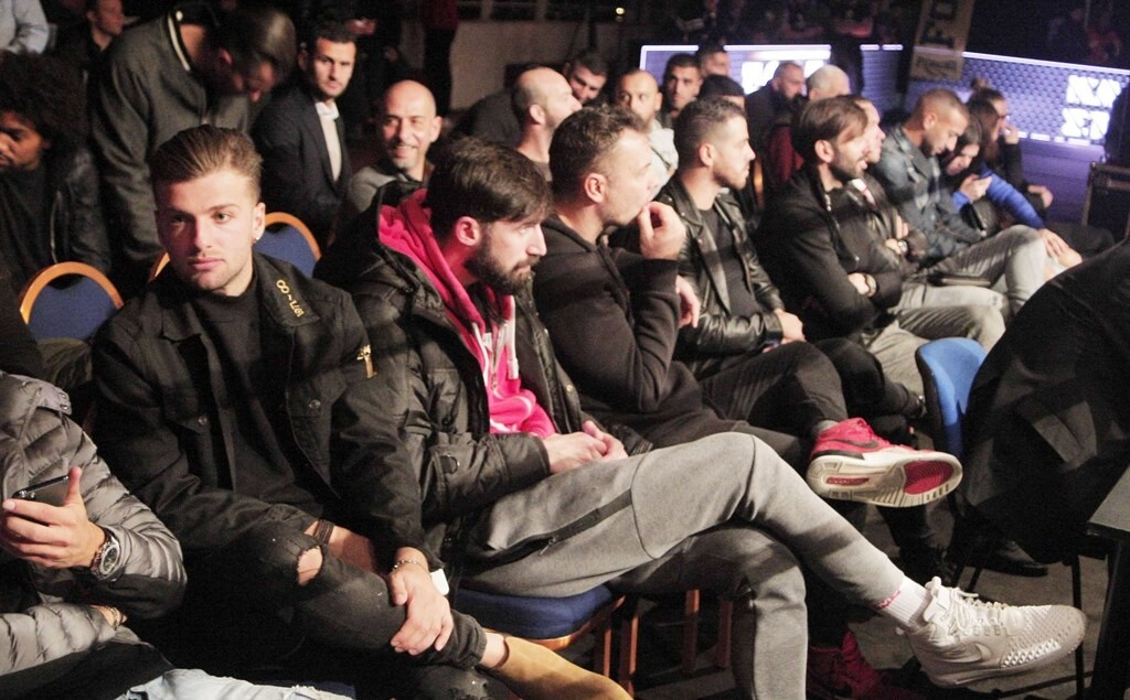 Στο Premium Boxing Event ο Ιβάν Σαββίδης και πολλά στελέχη του ΠΑΟΚ (photos)