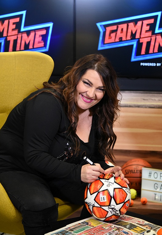 Η Κατερίνα Ζαρίφη παίζει μεγάλη μπάλα στο Game Time του ΟΠΑΠ