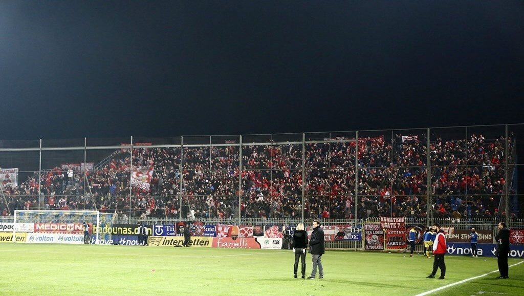 Αστέρας Τρίπολης-Ολυμπιακός: Κόκκινη... κατάληψη στο «Θ. Κολοκοτρώνης» (photos)