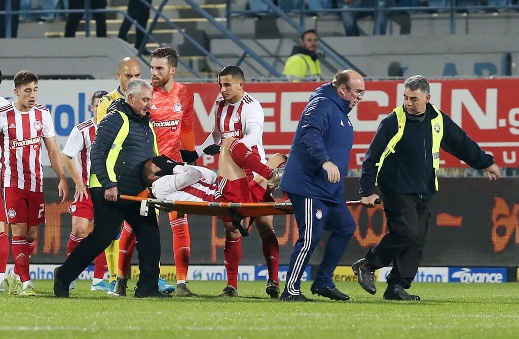 Αστέρας Τρίπολης-Ολυμπιακός: Δολοφονικό τάκλιν Πασαλίδη και νοκ άουτ ο Γκιγιέρμε (photos+video)