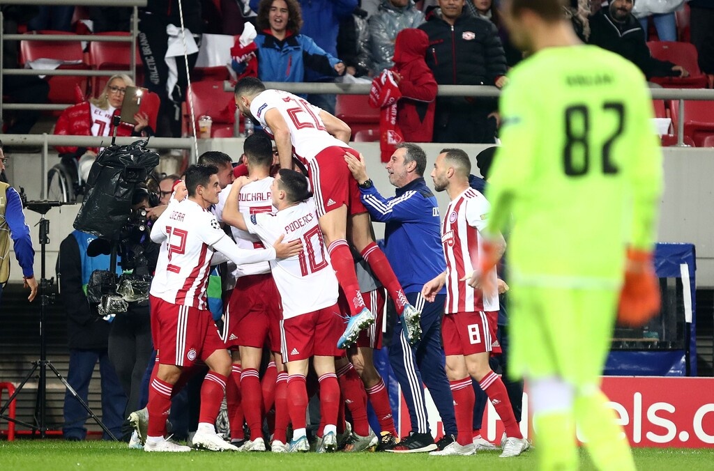 Η ομάδα του Πειραιά πήρε την 3η θέση στον 2ο όμιλο του Champions League, μετά τη νίκη επί του Ερυθρού Αστέρα