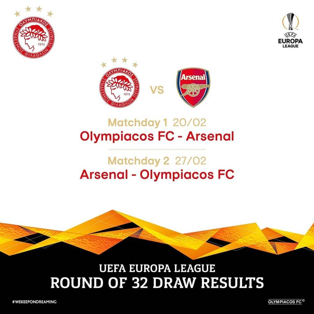 LIVE CHAT η κλήρωση του Ολυμπιακού στο Europa League