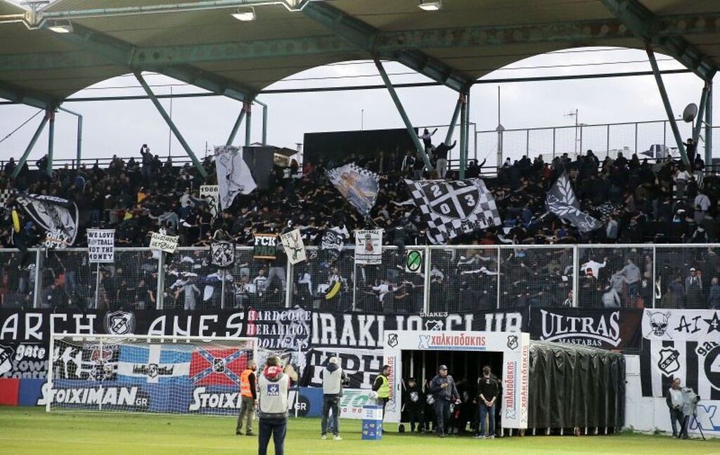 Ξέφυγαν για άλλη μια φορά οι οπαδοί του ΟΦΗ.