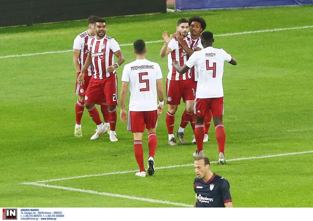 Ολυμπιακός-ΑΕΛ 4-1: Την «σκόρπισε» με σούπερ Μασούρα! (photos)