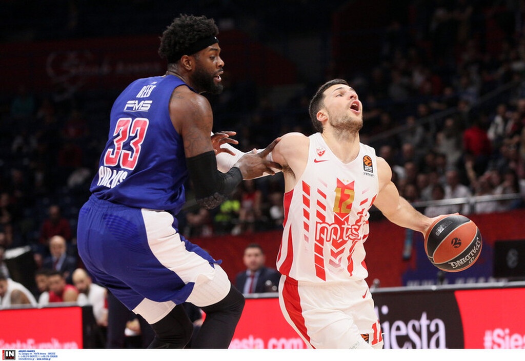 Ερυθρός Αστέρας-Ολυμπιακός 88-81: «Σφαλιάρα» από τα «αδέρφια» τους στο Βελιγράδι