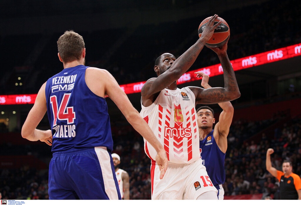 Ερυθρός Αστέρας-Ολυμπιακός 88-81: «Σφαλιάρα» από τα «αδέρφια» τους στο Βελιγράδι