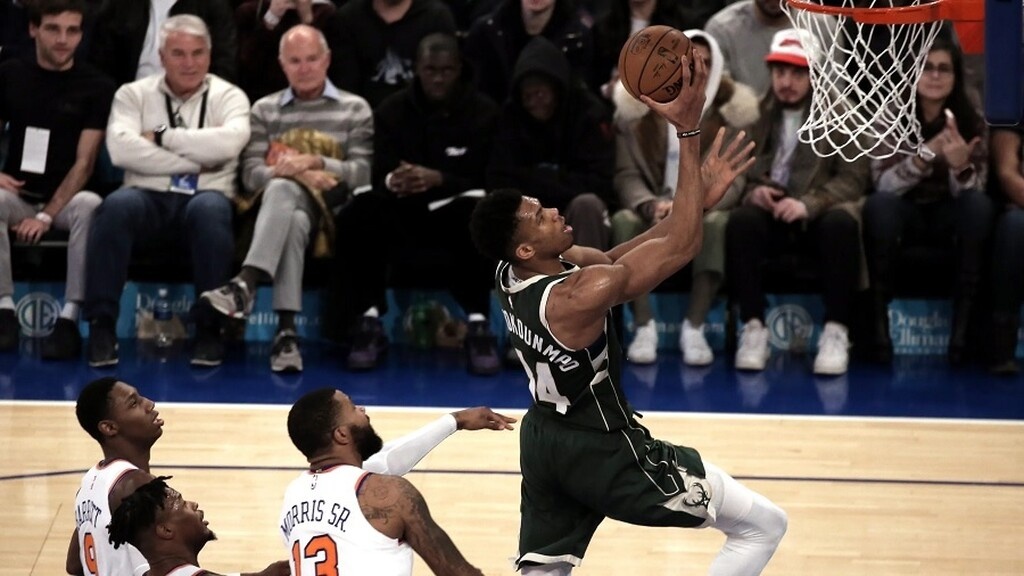 NBA: Μαγικός Γιάννης, ασταμάτητοι Μπακς (photos+video)