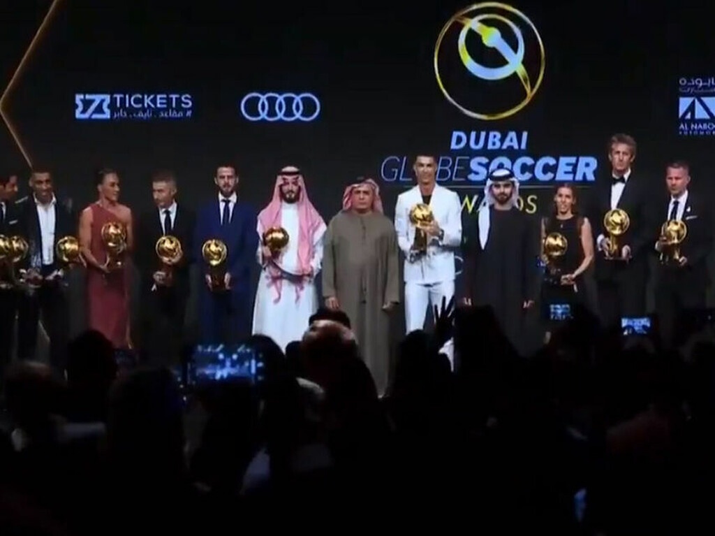 Globe Soccer Awards: Κορυφαίος ποδοσφαιριστής για το 2019 ο Κριστιάνο Ρονάλντο (video)