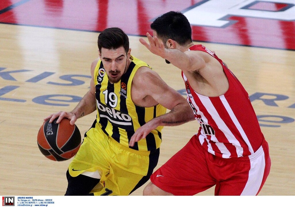 Ολυμπιακός-Φενέρμπαχτσε 87-96: Σλούκας και Ντε Κολό χάλασαν τη βραδιά του Σπανούλη!
