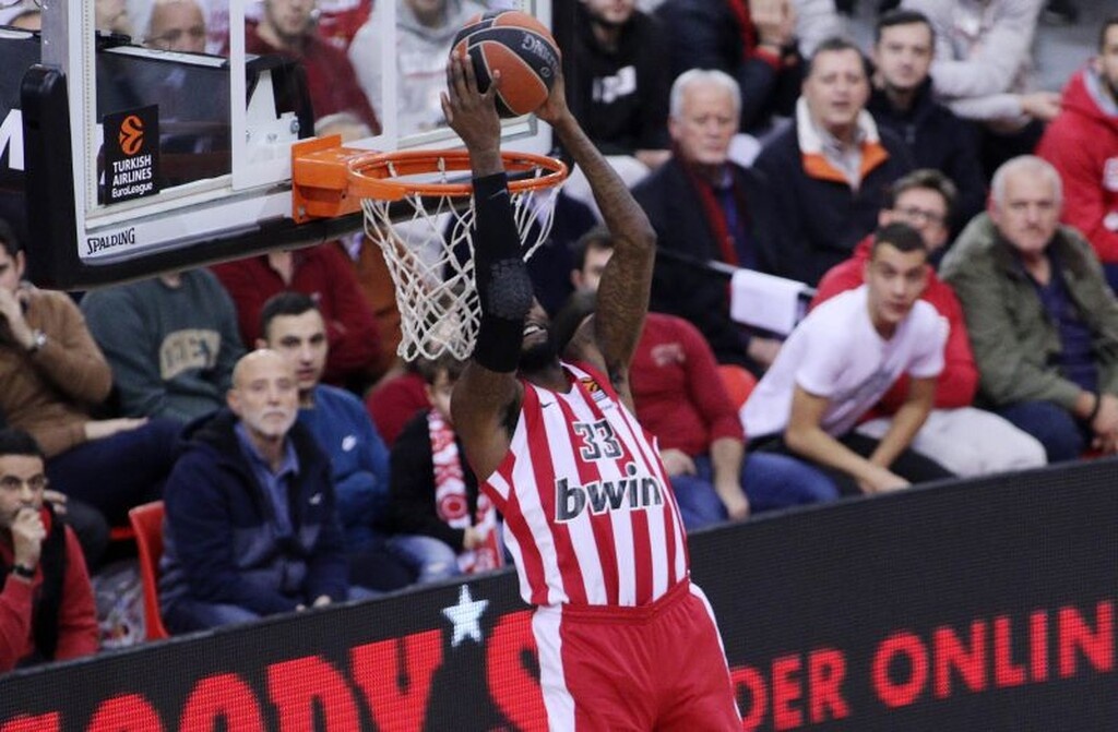 Ολυμπιακός-Φενέρμπαχτσε: Το τέλειο pick’n’roll και το φοβερό κάρφωμα του Ριντ (videos+-photos)