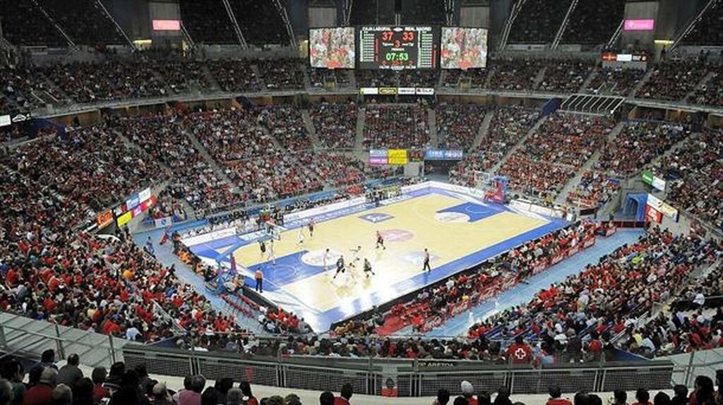 4. Fernando Buesa Arena (Μπασκόνια) - Μέσος όρος θεατών: 10.798