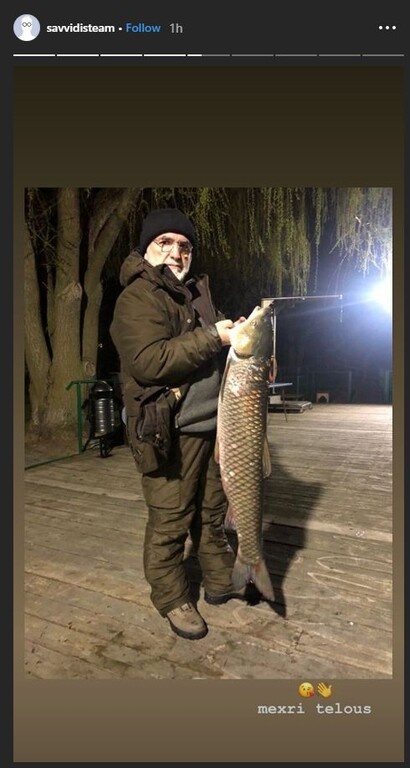 Με μια παρόμοια φωτογραφία, έκανε λόγο για... μέχρι τέλους.