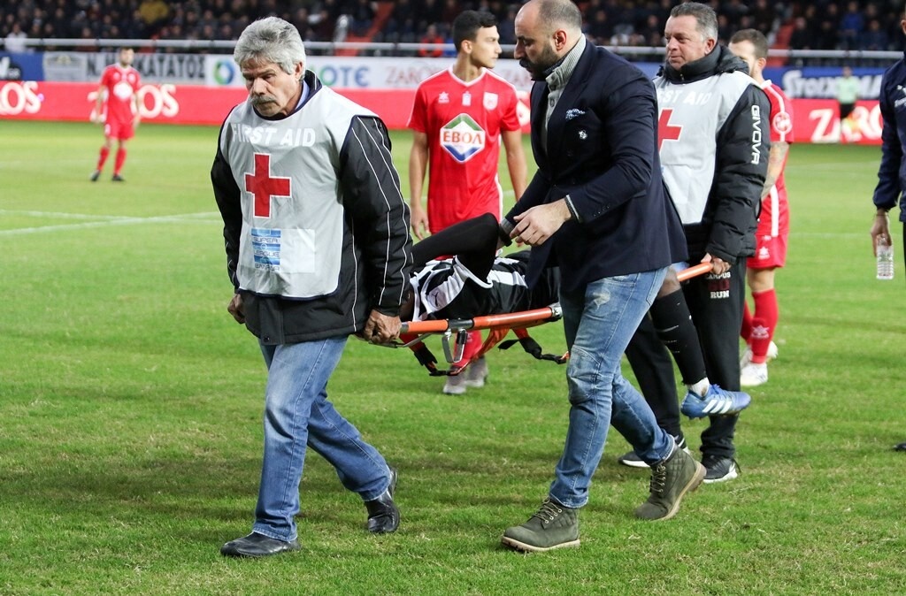 ΟΦΗ-Βόλος: Πάγωσαν στο «Γεντί Κουλέ» με τη σύγκρουση Σακόρ-Κοροβέση (photos)