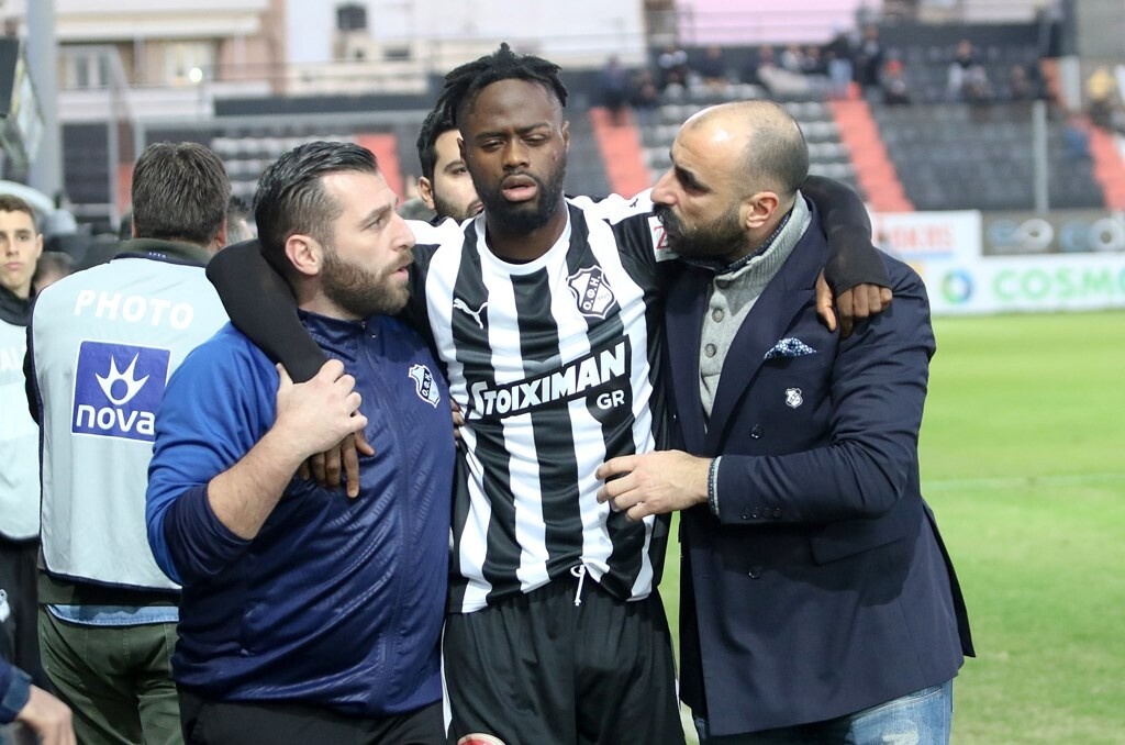 ΟΦΗ-Βόλος: Πάγωσαν στο «Γεντί Κουλέ» με τη σύγκρουση Σακόρ-Κοροβέση (photos)