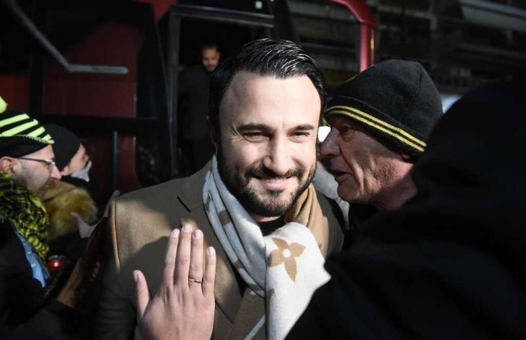 Άρης – ΠΑΟΚ: Αποθεωτική υποδοχή στους «κίτρινους» (video+photos)